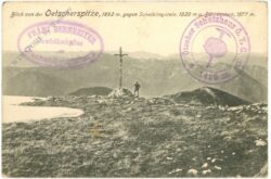 Ötscher, blick von der Ötscherspitze gegen scheiblingstein und dürrenstein