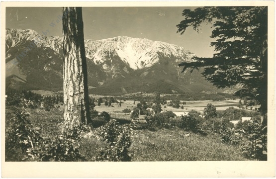 puchberg am schneeberg, ortsansicht puchberg am schneeberg, ortsansicht