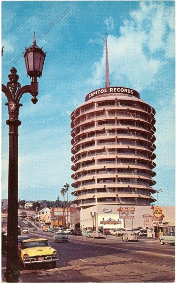 kalifornien, hollywood, the capitol tower