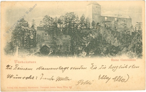 gutenstein, türkensturz, ruine gutenstein