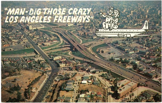 kalifornien, los angeles, freeway system