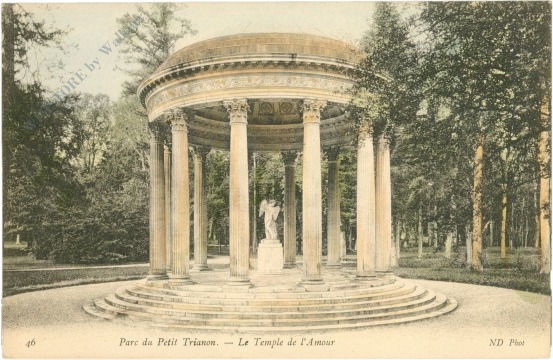 versailles, parc du petit trianon