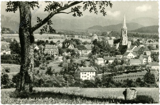 bad hall, ortsansicht