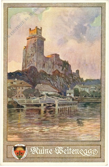 leiben, ruine weitenegg
