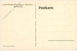 weyregg am attersee, lehrerheim, speisesaal
