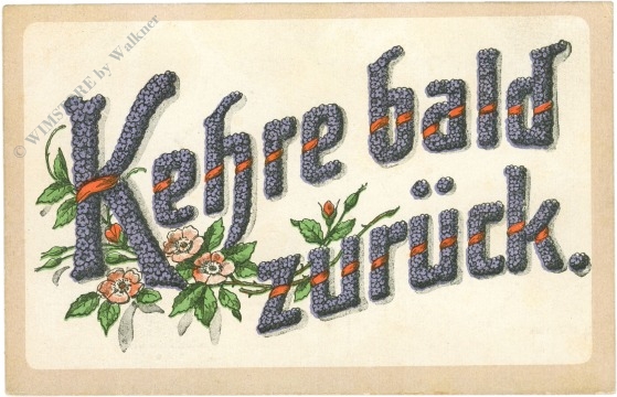 kehre bald zurück kehre bald zurück