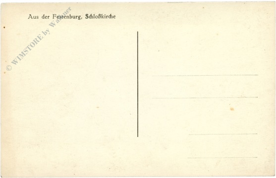 festenburg, schlosskirche