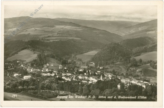 aspang am wechsel, mit d. hochwechsel