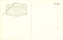 garmisch partenkirchen, knorrhütte mit plattspitzen