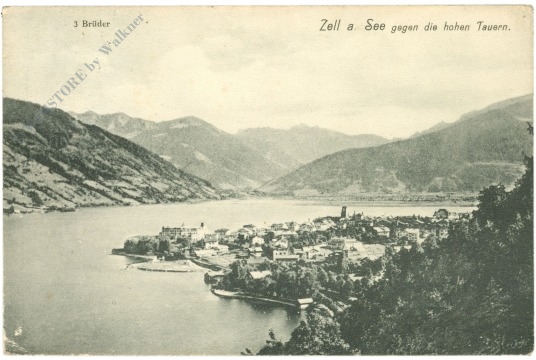 zell am see, gegen die hohen tauern, 3 brüder