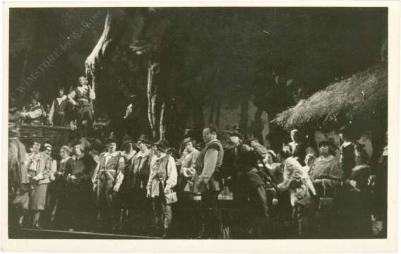 schauspieler auf der bühne