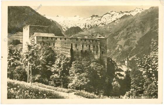 kaprun, schloss kaprun mit kitzsteinhorn kaprun, schloss kaprun mit kitzsteinhorn