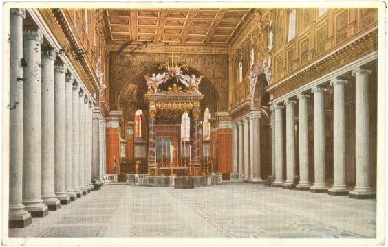 rom, s. maria maggiore, inneres