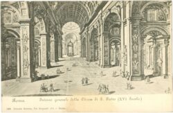 vatikan, inneres der peterskirche