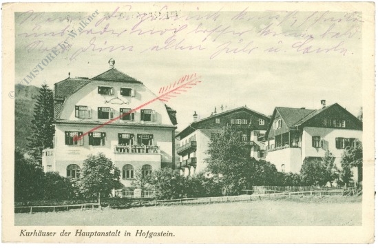 bad hofgastein, kurhäuser der hauptanstalt