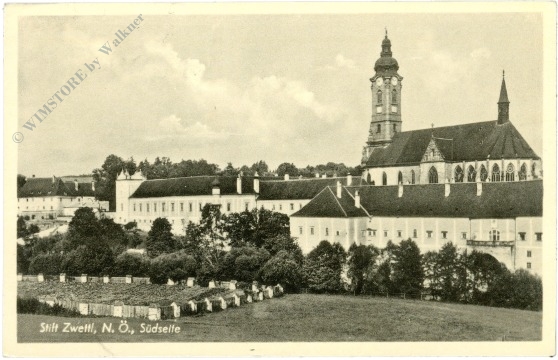 zwettl, stift, südseite
