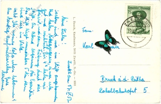 zwettl, stift, südseite