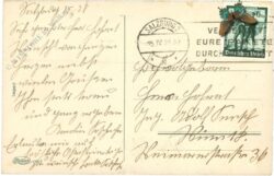 ostern, dekoriertes fenster