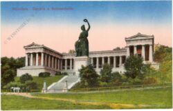 münchen, bavaria und ruhmeshalle