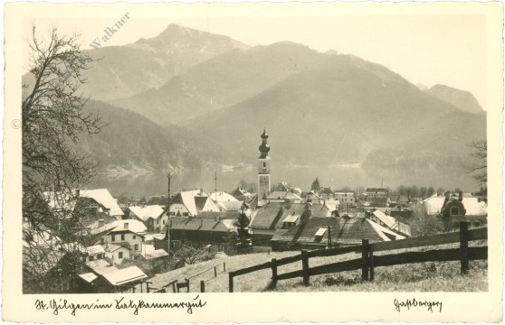 st. gilgen, ortsansicht