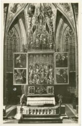 st. wolfgang, hochaltar gesamtansicht