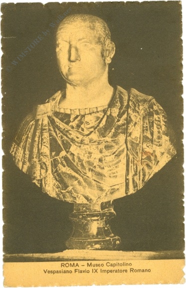 rom, museo capitolino, vespasiano flavio ix imperatore romano