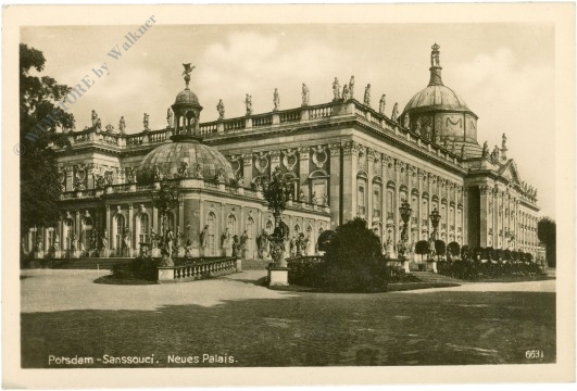 potsdam, sanssouci, neues palais potsdam, sanssouci, neues palais