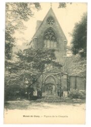 cluny, museum, pignon de la chapelle