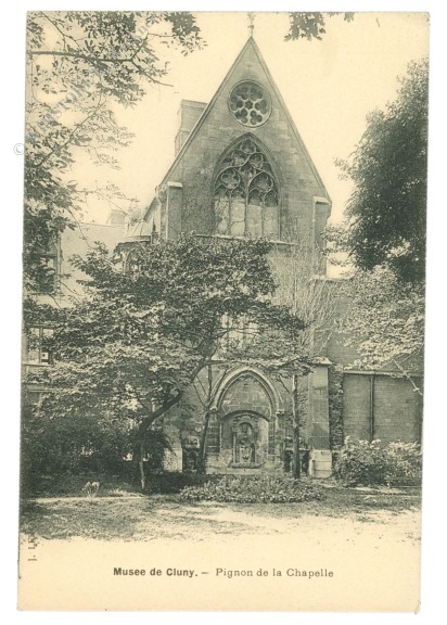 cluny, museum, pignon de la chapelle cluny, museum, pignon de la chapelle