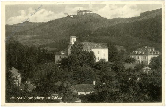 bad gleichenberg, mit schloss