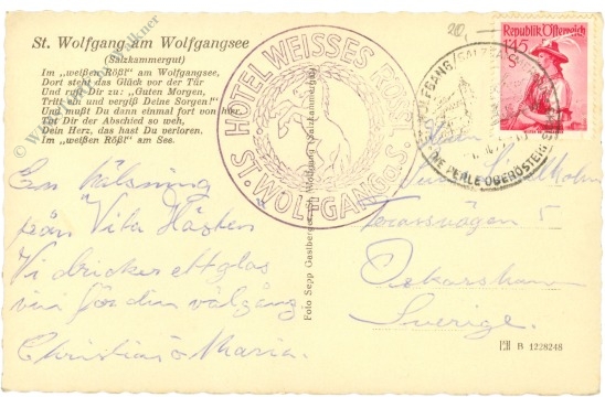 st. wolfgang, im weißen rössl am wolfgangsee