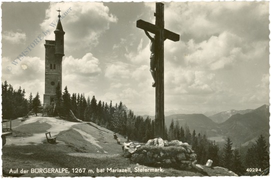 bürgeralpe, gipfelansicht bürgeralpe, gipfelansicht