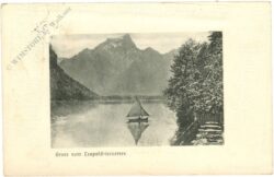 eisenerz, gruss vom leopoldsteinersee
