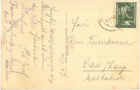 mariazell, mit der sauwand