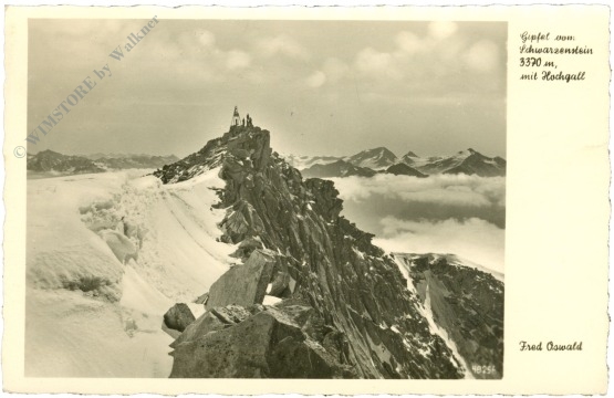 mayrhofen, gipfel vom schwarzenstein