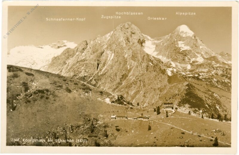 garmisch partenkirchen, königshaus am schachen