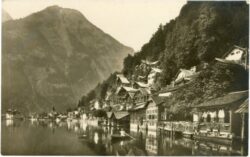 hallstatt, ortsansicht