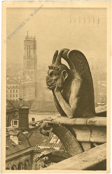 paris, gargoyle paris, gargoyle