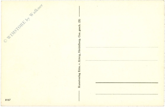 heidelberg, blick vom philosophenweg