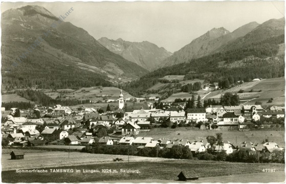 tamsweg, ortsansicht tamsweg, ortsansicht