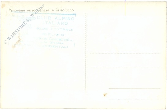 panorama verso canazei e sassolungo