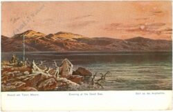 abend am toten meere