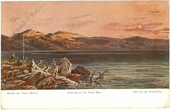 abend am toten meere