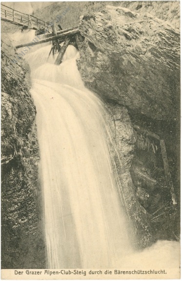 mixnitz, der grazer alpen club steig durch die bärenschützschlucht