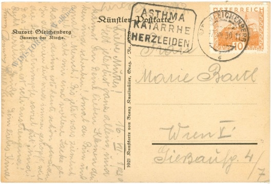 bad gleichenberg, inneres der kirche