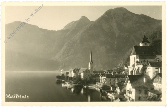 hallstatt, ortsansicht hallstatt, ortsansicht