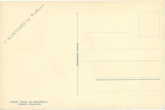 braunwald, weg nach dem rubschen