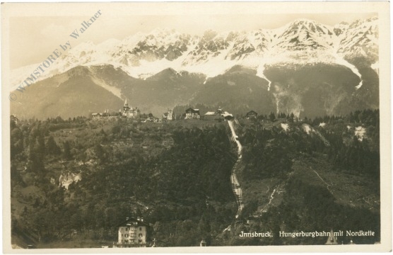 innsbruck, hungerburgbahn mit nordkette
