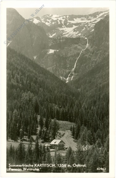 kartitsch, pension waldruhe