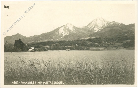 faakersee, mit mittagskogel